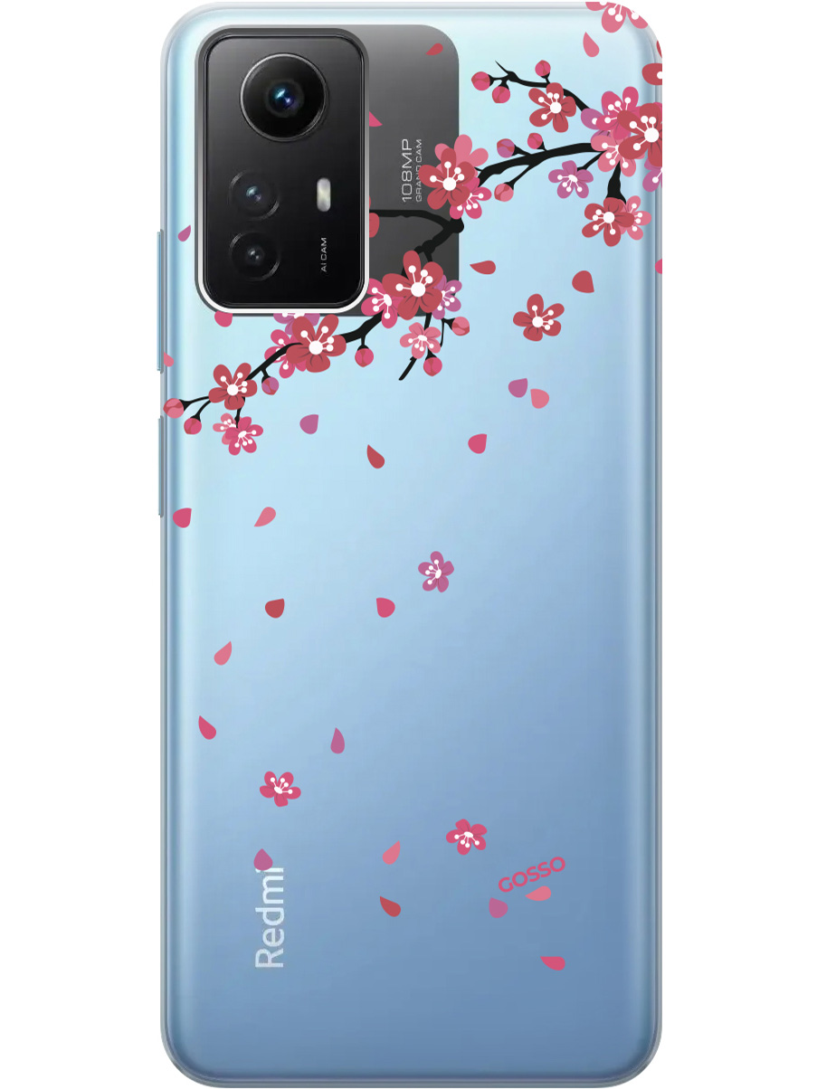 Силиконовый чехол на Xiaomi Redmi Note 12s "Sakura", Прозрачный;коричневый;розовый, 20001468
Силиконовый чехол на Xiaomi Redmi Note 12s "Sakura", Прозрачный;коричневый;розовый, 20001468