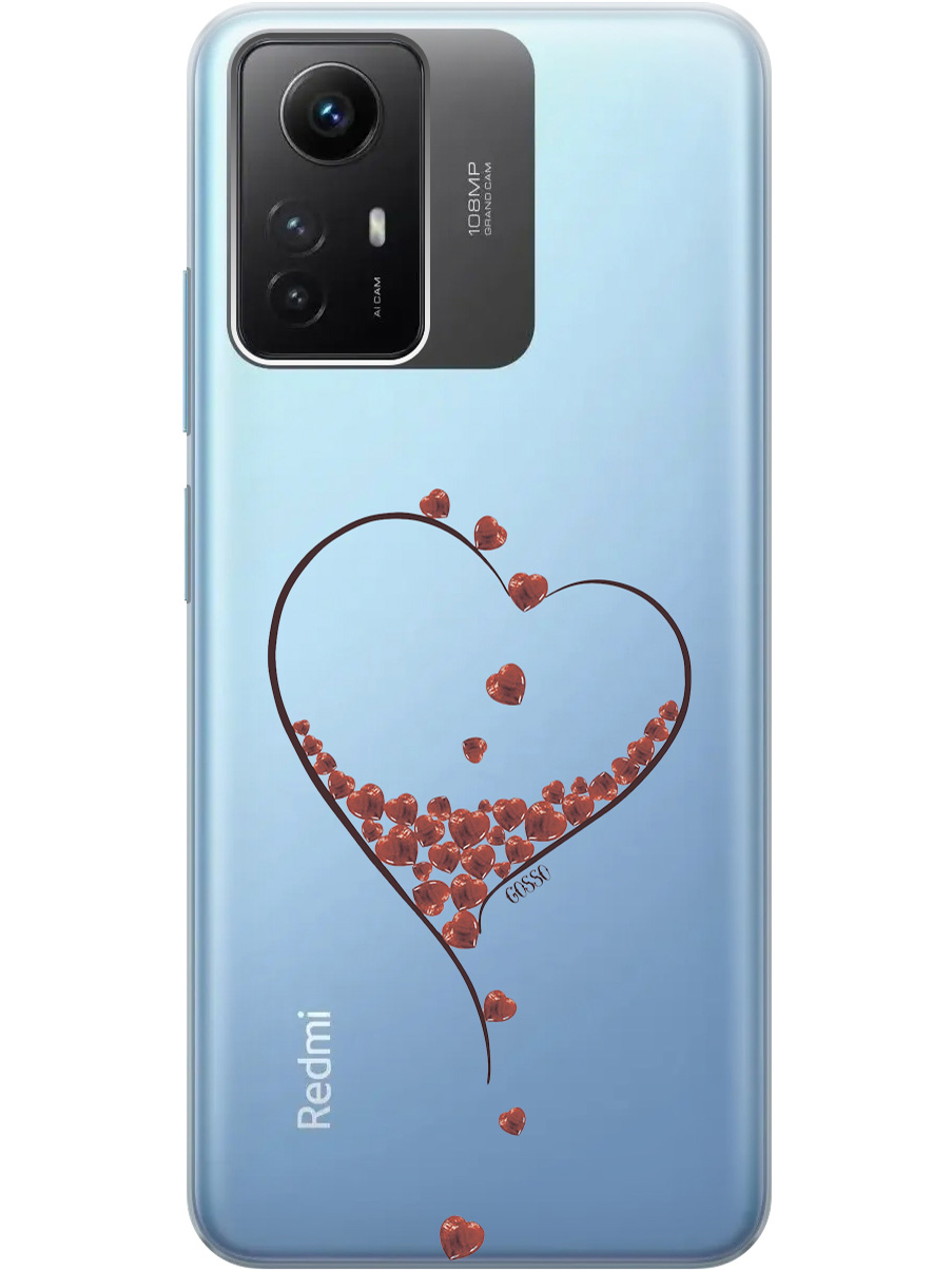 Силиконовый чехол на Xiaomi Redmi Note 12s "Little hearts", Прозрачный;черный, 20001468
Силиконовый чехол на Xiaomi Redmi Note 12s "Little hearts", Прозрачный;черный, 20001468