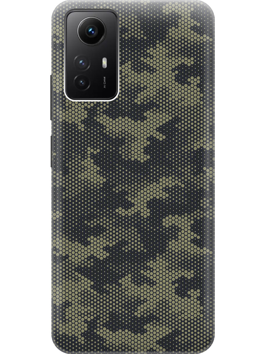 Силиконовый чехол на Xiaomi Redmi Note 12s "Цифровой камуфляж", Коричневый;черный, 20001468
Силиконовый чехол на Xiaomi Redmi Note 12s "Цифровой камуфляж", Коричневый;черный, 20001468