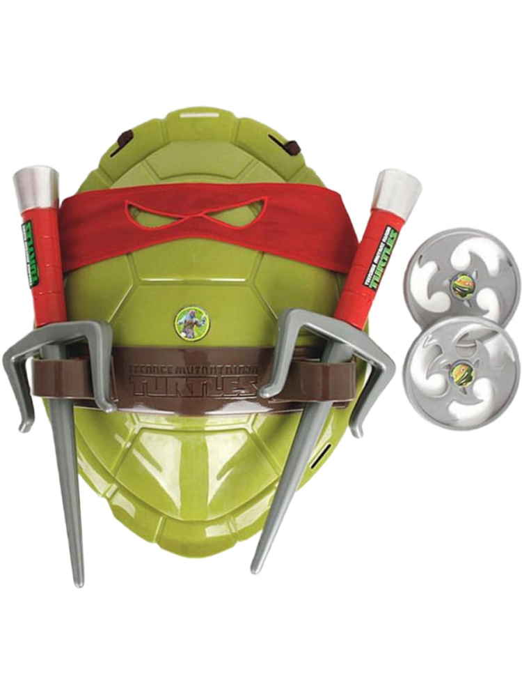 фото Игровой набор черепашки-ниндзя рафаэль, панцирь, оружие, повязка, 114089smm nobrand