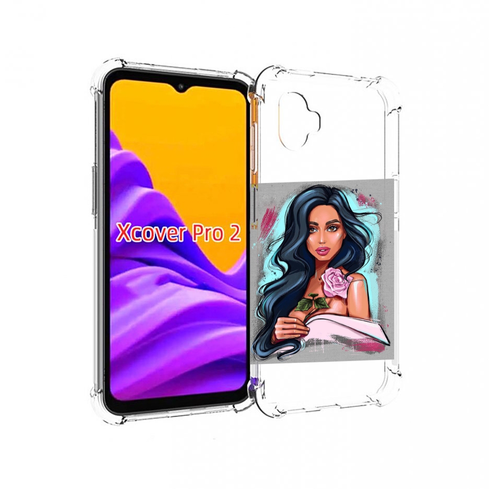 Чехол MyPads Девушка-с-розовой-розочкой женский для Samsung Galaxy Xcover Pro 2, Прозрачный, Tocco
Чехол MyPads Девушка-с-розовой-розочкой женский для Samsung Galaxy Xcover Pro 2, Прозрачный, Tocco