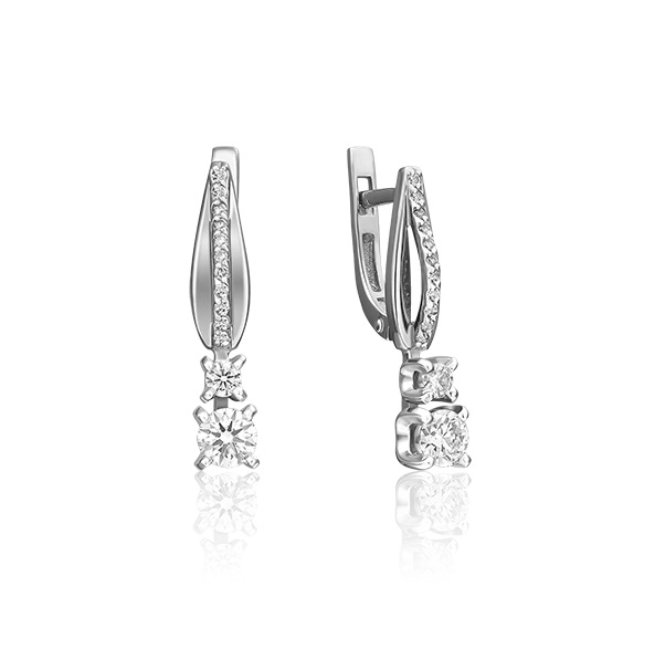 Серьги из белого золота с бриллиантом PLATINA jewelry 02-0471-00-101-1120-30, 02-0471-00-101-1120-30
Серьги из белого золота с бриллиантом PLATINA jewelry 02-0471-00-101-1120-30, 02-0471-00-101-1120-30
