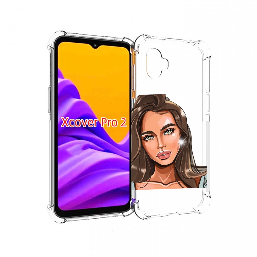 Чехол MyPads Девушка-с-зелеными-глазами для Samsung Galaxy Xcover Pro 2, Прозрачный, Tocco
Чехол MyPads Девушка-с-зелеными-глазами для Samsung Galaxy Xcover Pro 2, Прозрачный, Tocco