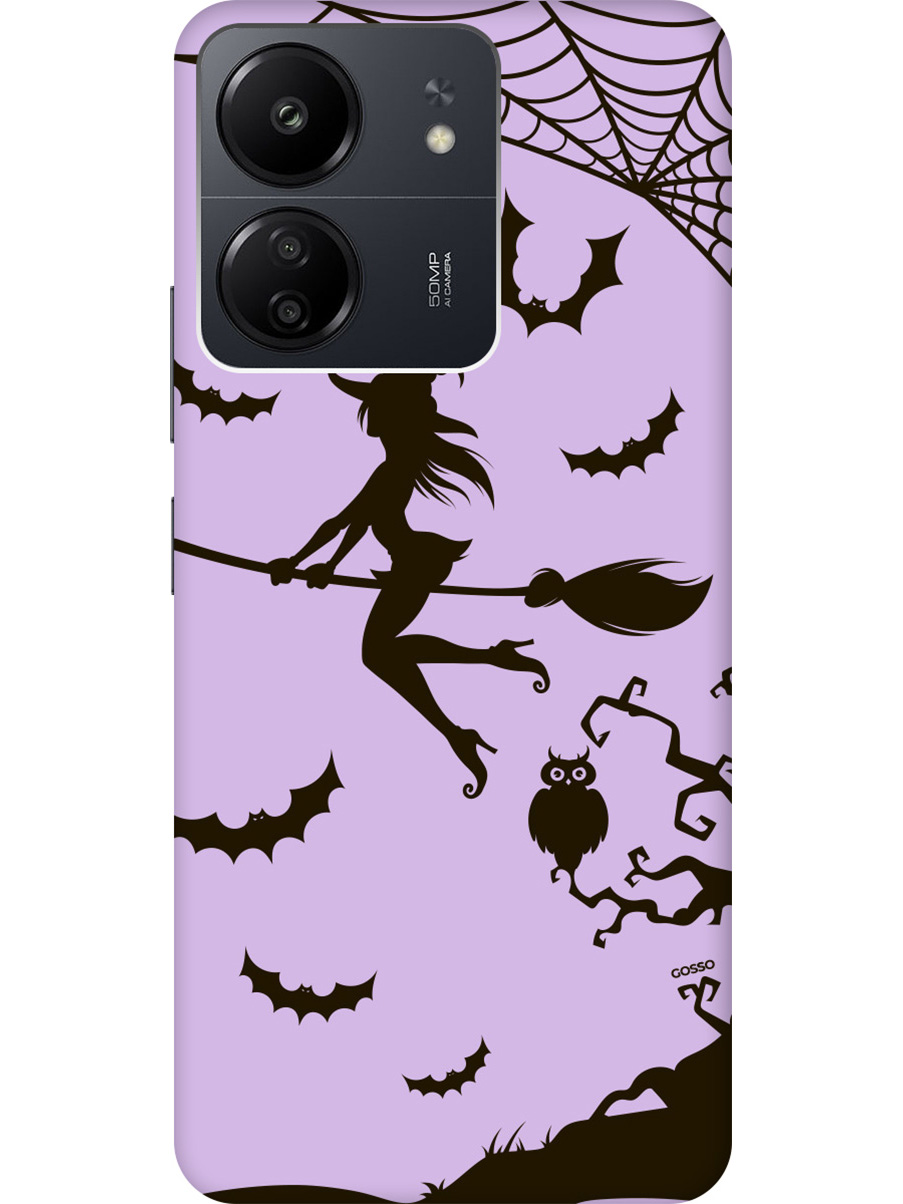 Силиконовый чехол на Xiaomi Redmi 13C "Witch on a Broomstick" сиреневый, Фиолетовый;черный, 20001467
Силиконовый чехол на Xiaomi Redmi 13C "Witch on a Broomstick" сиреневый, Фиолетовый;черный, 20001467
