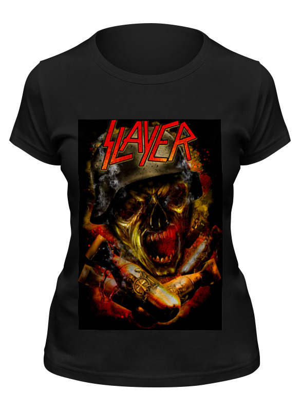 Футболка женская Printio Slayer thrash metal band черная S, Черный, Slayer thrash metal band
Футболка женская Printio Slayer thrash metal band черная S, Черный, Slayer thrash metal band
