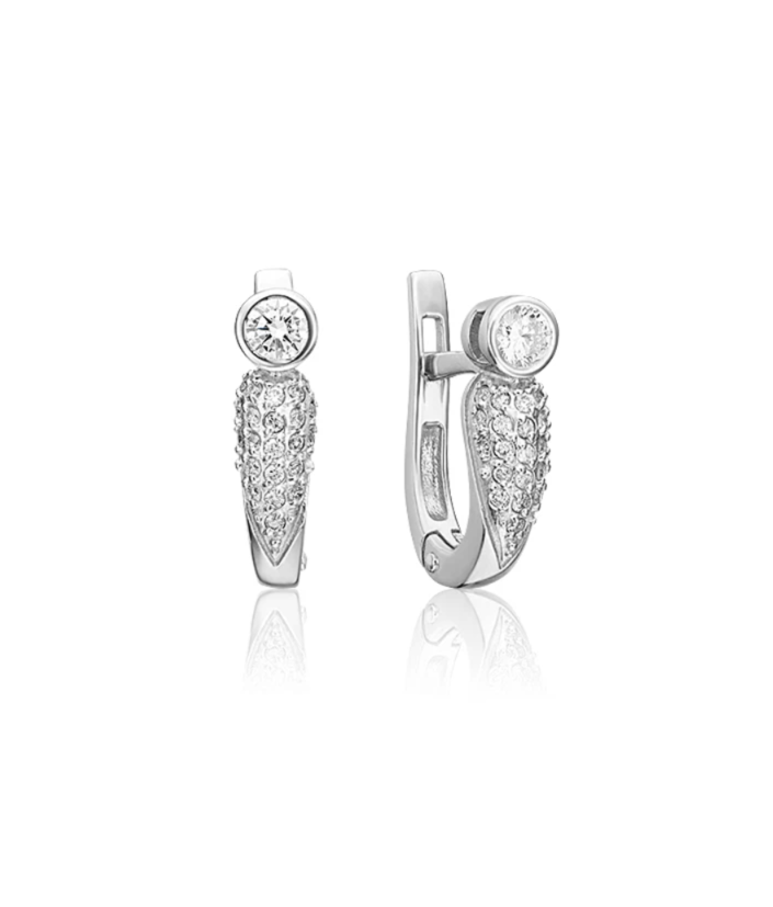 Серьги из белого золота с бриллиантом PLATINA jewelry 02-0314-00-101-1120-30, 02-0314-00-101-1120-30
Серьги из белого золота с бриллиантом PLATINA jewelry 02-0314-00-101-1120-30, 02-0314-00-101-1120-30