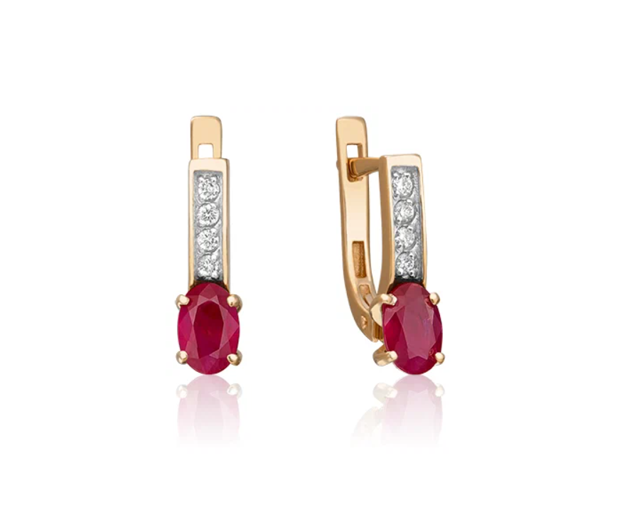 Серьги из красного золота с рубином/бриллиантом PLATINA jewelry 02-0303-00-107-1110-30, 02-0303-00-107-1110-30
Серьги из красного золота с рубином/бриллиантом PLATINA jewelry 02-0303-00-107-1110-30, 02-0303-00-107-1110-30