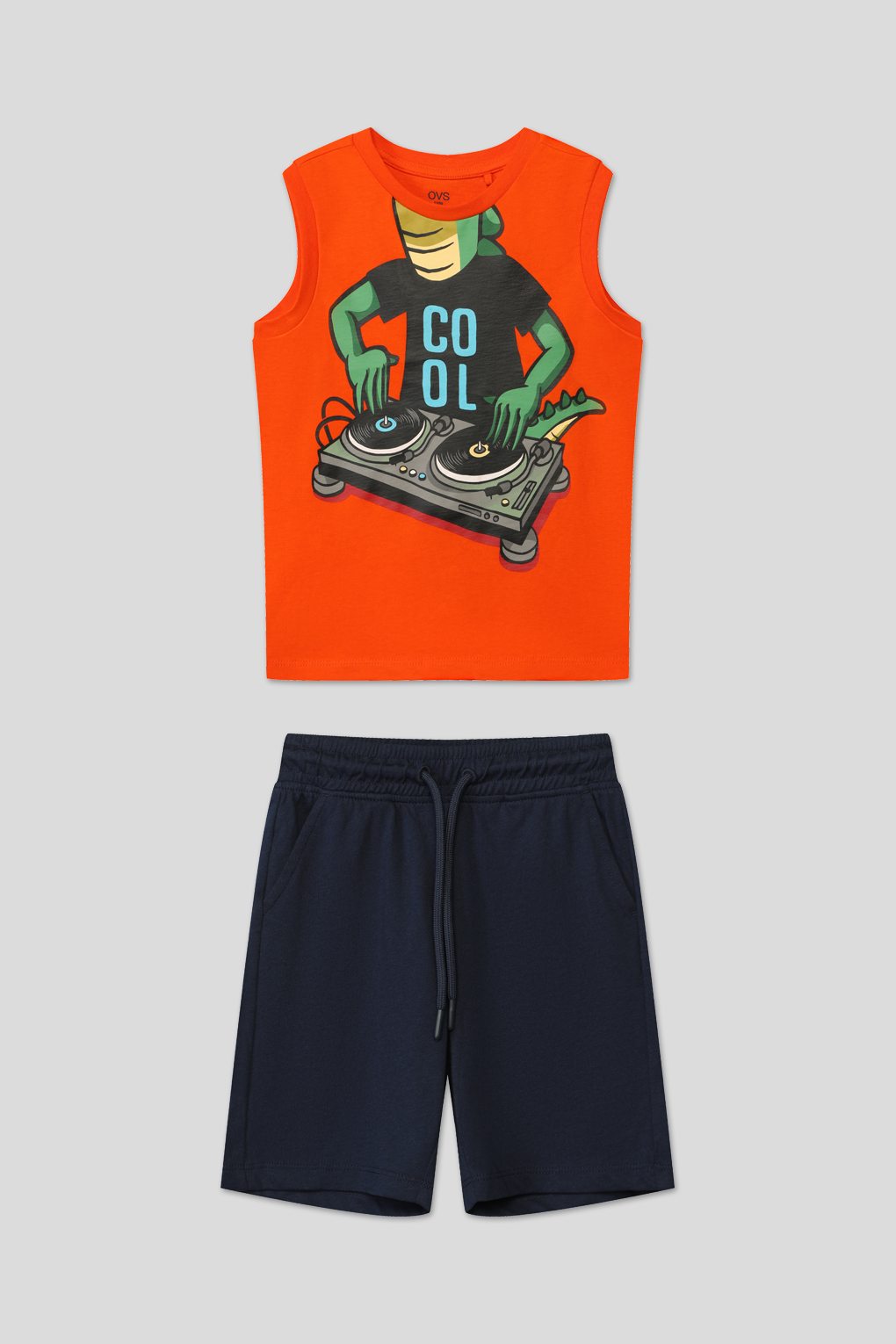 Костюм повседневный OVS 1798819, оранжевый, 104, Оранжевый;синий, 1798819