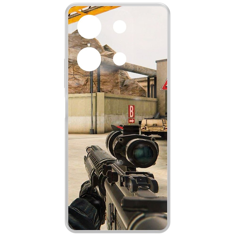 Чехол-накладка Krutoff Clear Case Cтандофф 2 (Standoff 2) - Оптика для INFINIX Note 30, Прозрачный
Чехол-накладка Krutoff Clear Case Cтандофф 2 (Standoff 2) - Оптика для INFINIX Note 30, Прозрачный