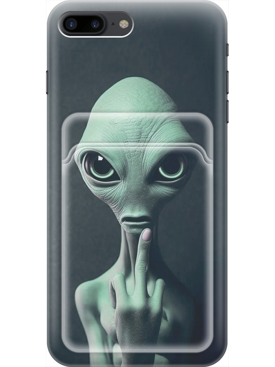 Силиконовый чехол на Apple iPhone 8 Plus/7 Plus с рисунком "Инопланетянин", Зеленый;синий;черный, 20012026
Силиконовый чехол на Apple iPhone 8 Plus/7 Plus с рисунком "Инопланетянин", Зеленый;синий;черный, 20012026