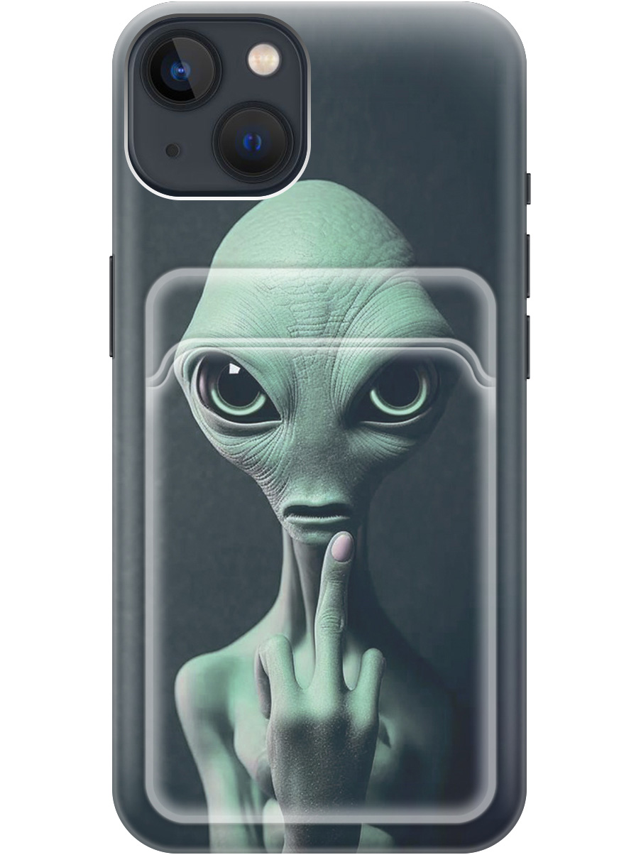 Силиконовый чехол на Apple iPhone 13 Mini с рисунком "Инопланетянин", Зеленый;синий;черный, 20012025
Силиконовый чехол на Apple iPhone 13 Mini с рисунком "Инопланетянин", Зеленый;синий;черный, 20012025