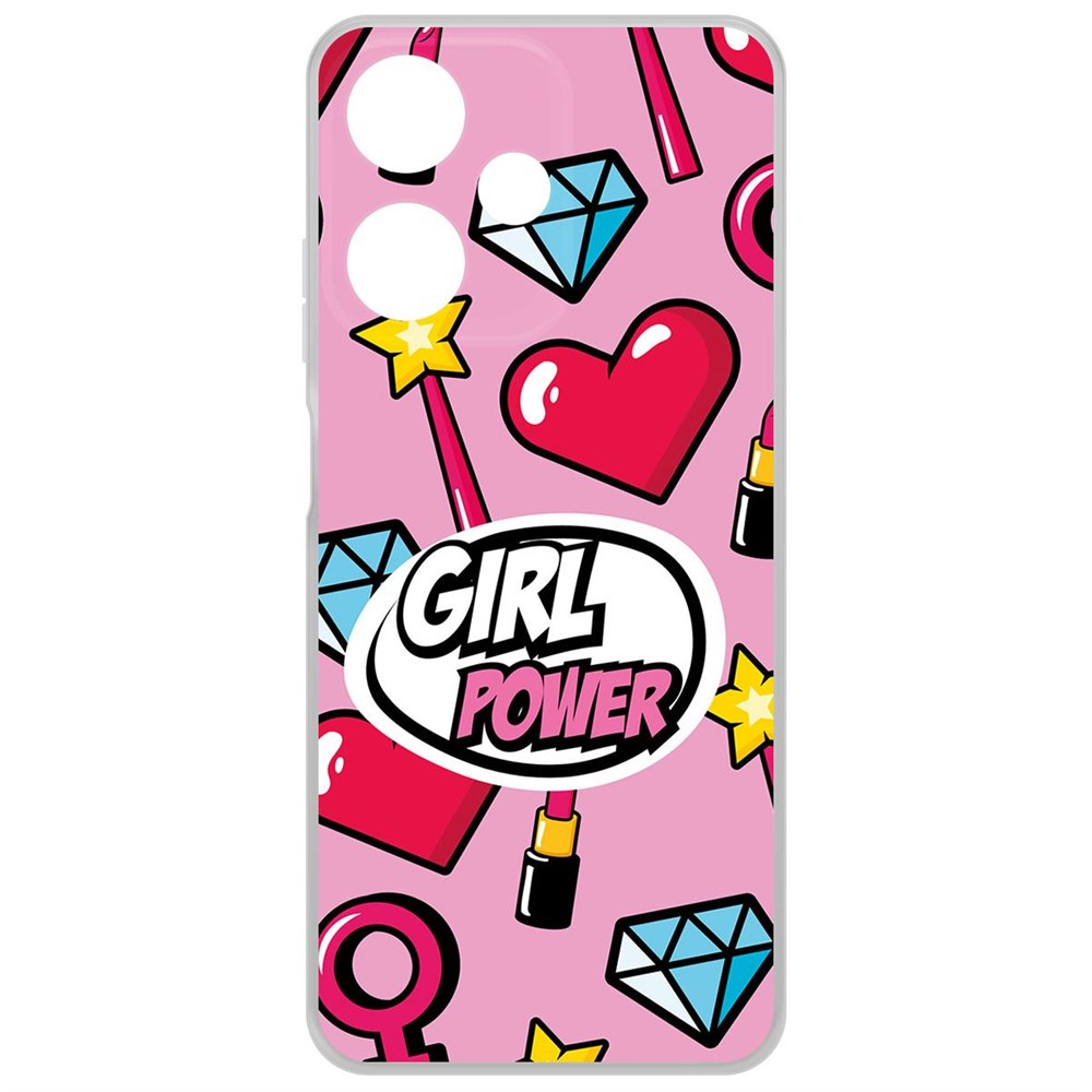 Чехол-накладка Krutoff Clear Case Girl Power для INFINIX Hot 30 Play, Прозрачный
Чехол-накладка Krutoff Clear Case Girl Power для INFINIX Hot 30 Play, Прозрачный