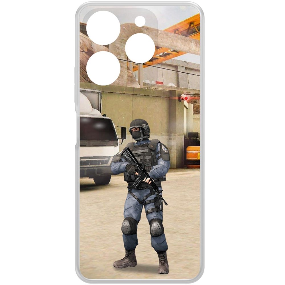 Чехол-накладка Krutoff Clear Case Cтандофф 2 (Standoff 2) - GIGN для TECNO Spark 10 Pro, Прозрачный
Чехол-накладка Krutoff Clear Case Cтандофф 2 (Standoff 2) - GIGN для TECNO Spark 10 Pro, Прозрачный