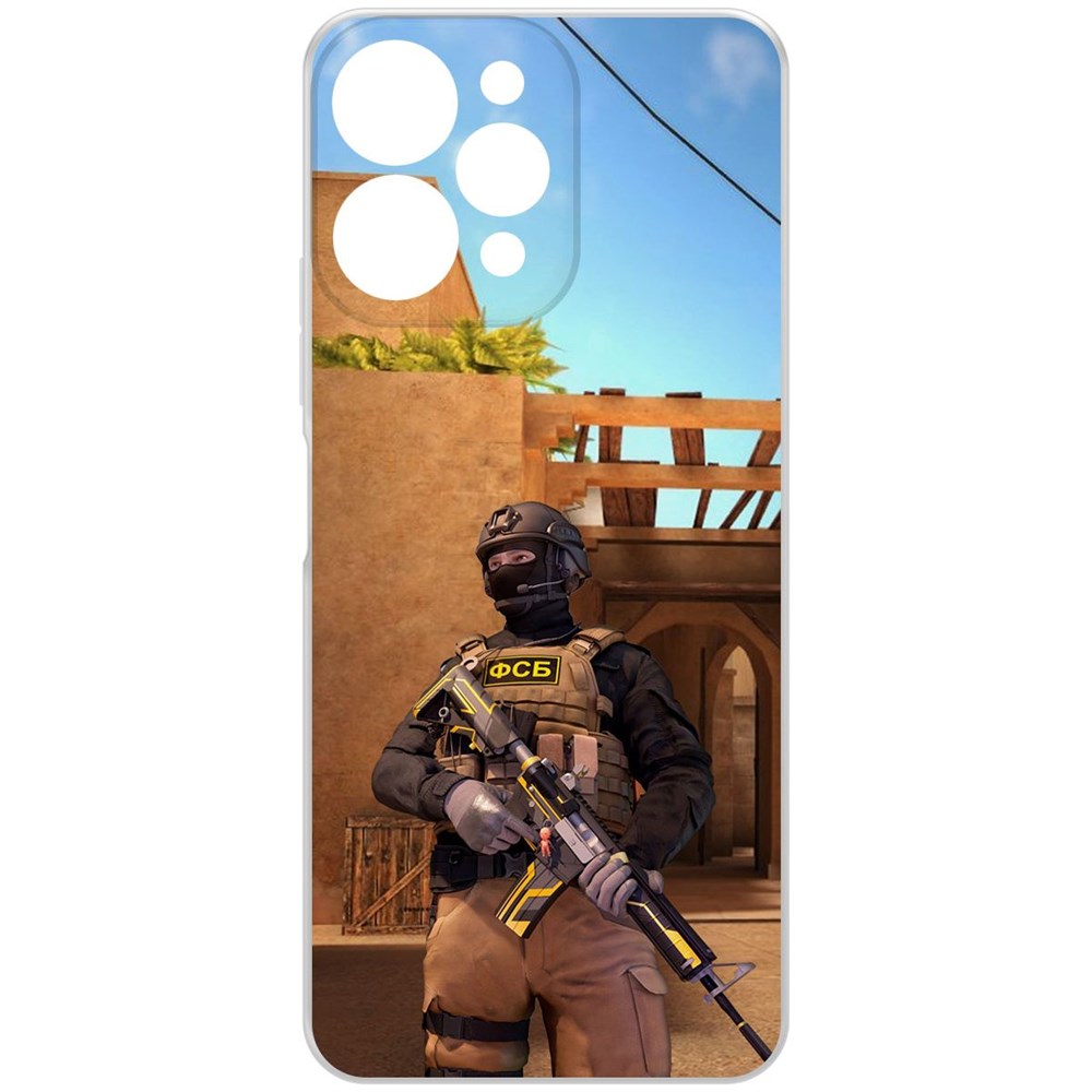 Чехол-накладка Krutoff Clear Case Cтандофф 2 (Standoff 2) - ФСБ для Xiaomi Redmi 12, Прозрачный
Чехол-накладка Krutoff Clear Case Cтандофф 2 (Standoff 2) - ФСБ для Xiaomi Redmi 12, Прозрачный