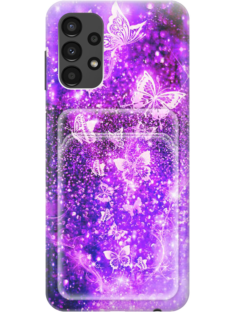Силиконовый чехол на Samsung Galaxy A13 4G с рисунком "Фиолетовые бабочки", Фиолетовый;черный, 20012003
Силиконовый чехол на Samsung Galaxy A13 4G с рисунком "Фиолетовые бабочки", Фиолетовый;черный, 20012003