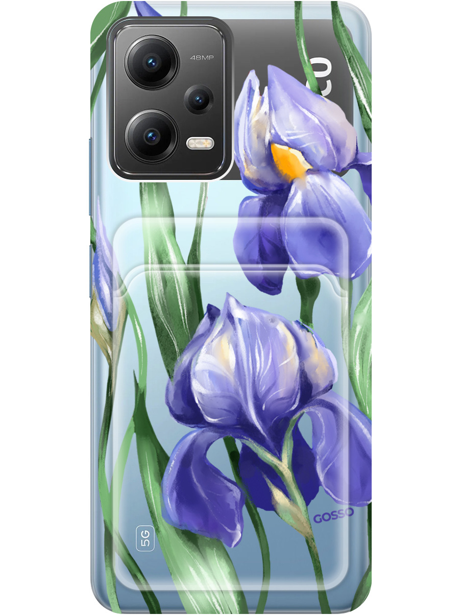 Силиконовый чехол на Poco X5 5G с рисунком "Amazing Irises" прозрачный, Прозрачный;белый;синий, 20011995
Силиконовый чехол на Poco X5 5G с рисунком "Amazing Irises" прозрачный, Прозрачный;белый;синий, 20011995