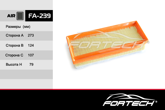 FORTECH 'FA239 Фильтр возд. LADA: Largus (VAZ-11189) (16 ), Vesta Cross, Vesta SW, Vesta S
FORTECH 'FA239 Фильтр возд. LADA: Largus (VAZ-11189) (16 ), Vesta Cross, Vesta SW, Vesta S