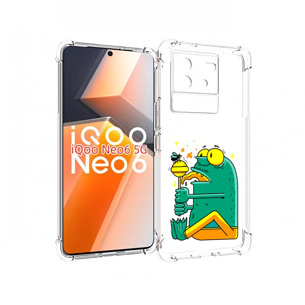 Чехол MyPads Зеленая лягушка с чупа чупсом для Vivo iQoo Neo 6 5G, Прозрачный, Tocco
Чехол MyPads Зеленая лягушка с чупа чупсом для Vivo iQoo Neo 6 5G, Прозрачный, Tocco