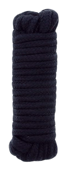 фото Чёрная веревка для связывания bondx love rope 5 м. dream toys