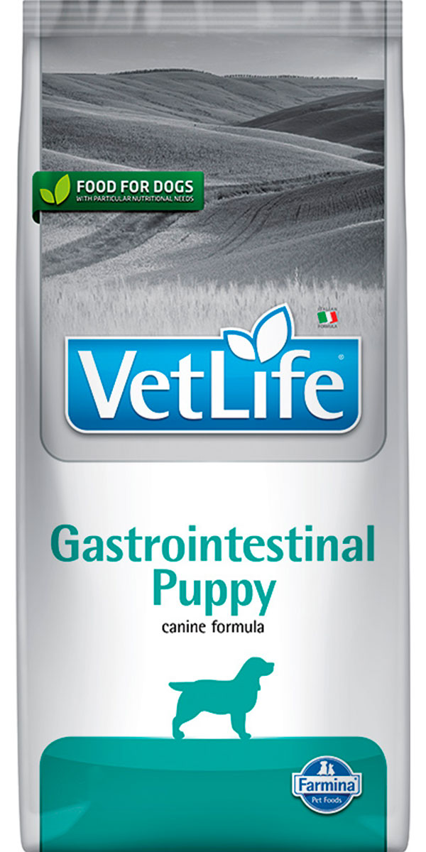 Сухой корм для щенков Farmina Vet Life Gastrointestinal Puppy при болезнях ЖКТ, курица 2кг, Vet Life Gastrointestinal Puppy
Сухой корм для щенков Farmina Vet Life Gastrointestinal Puppy при болезнях ЖКТ, курица 2кг, Vet Life Gastrointestinal Puppy