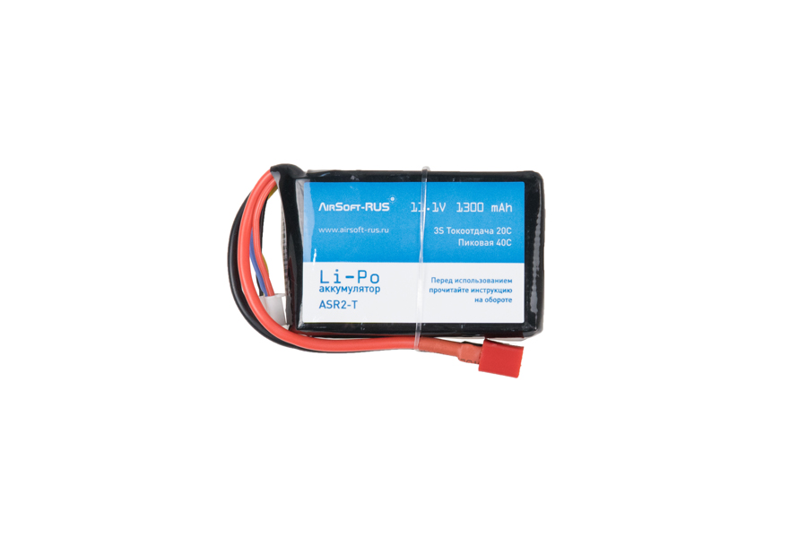 фото Аккумулятор li-po 11,1v 1300 mah (asr2-t)