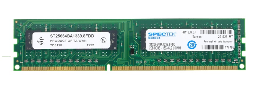 Оперативная память SpecTek ST25664BA1339, SpecTek
Оперативная память SpecTek ST25664BA1339, SpecTek