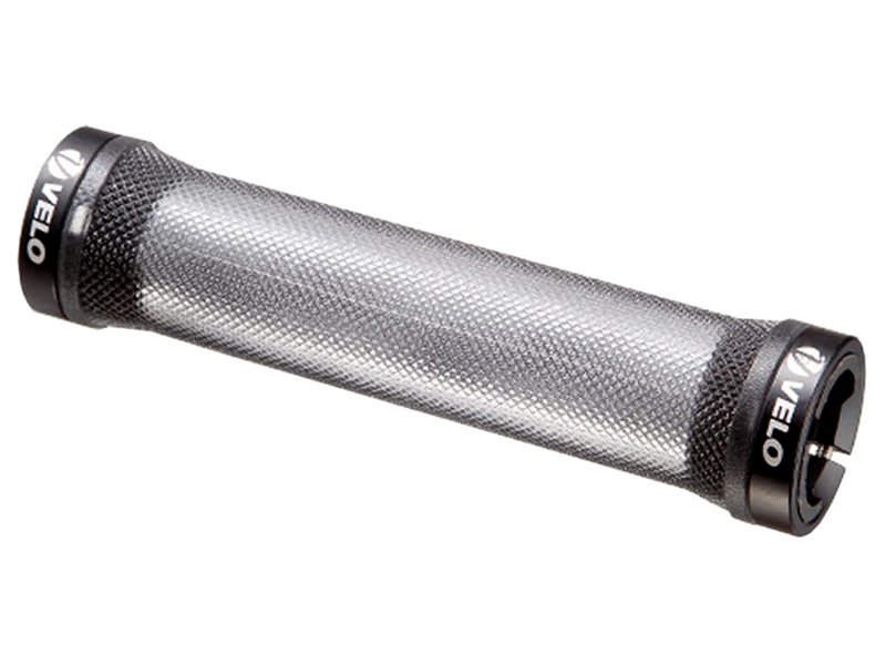 фото Грипсы vlg-975ad2-l2 (h) 135 мм прозрачно-черные/150176 velo