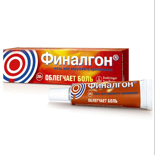 фото Финалгон мазь д/наружн применения 20 г 1 шт. туба апплик globopharm