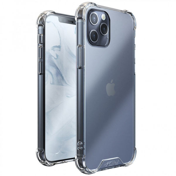 фото Противоударный tpu чехол king kong armor для iphone 12 (pro) (прозрачный) epik