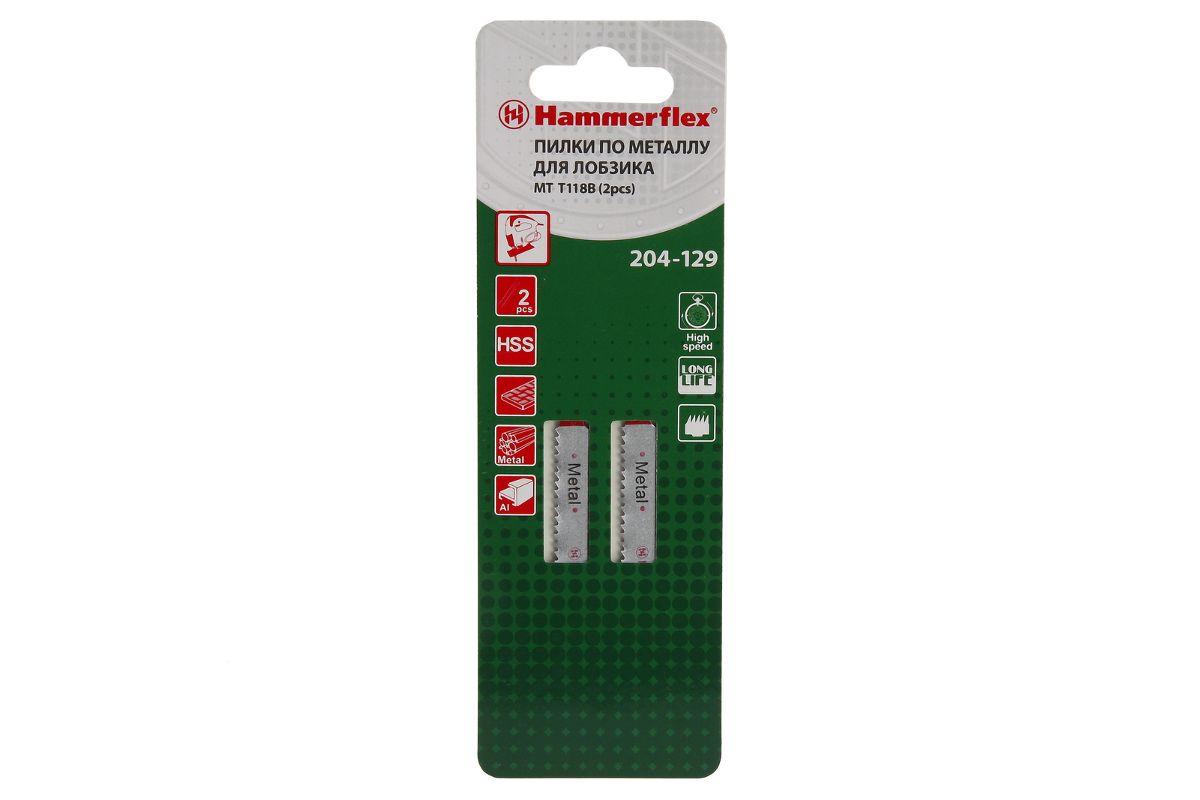 Пилки для лобзика HAMMER 204-129 JG MT T118B (2 шт,), HAMMER 204-129 JG MT T118B (2 шт,)
Пилки для лобзика HAMMER 204-129 JG MT T118B (2 шт,), HAMMER 204-129 JG MT T118B (2 шт,)