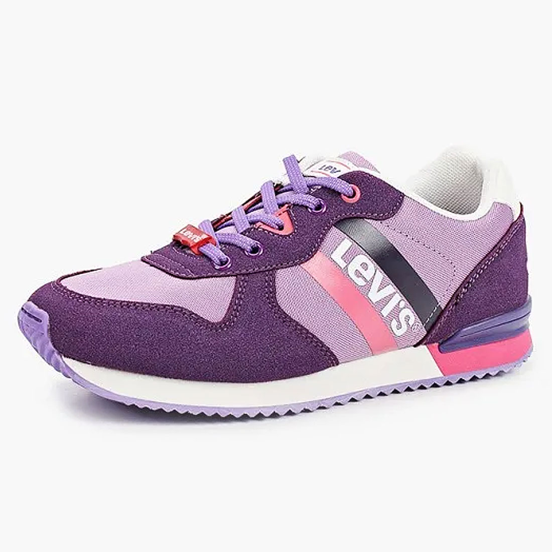 фото Кроссовки детские levi's kids, цв. фиолетовый р.37
