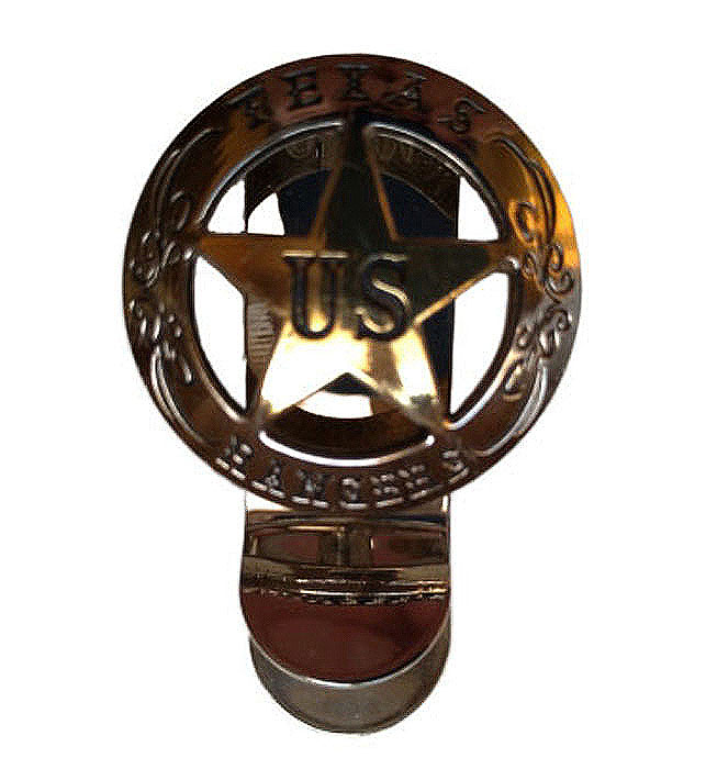 фото Зажим для купюр и карт мужской texas rangers 1901tr серебристый