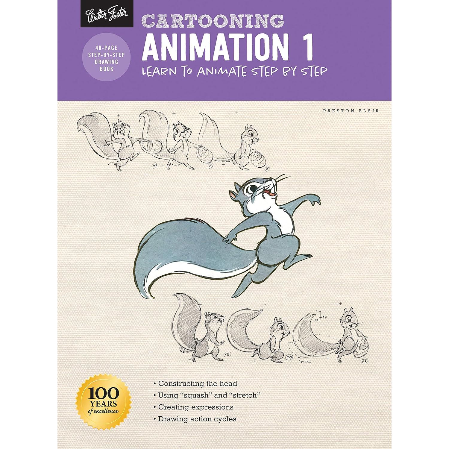 Cartooning: Animation 1 with Preston Blair: Learn to Animate Step by Step. Blair Preston
Cartooning: Animation 1 with Preston Blair: Learn to Animate Step by Step. Blair Preston