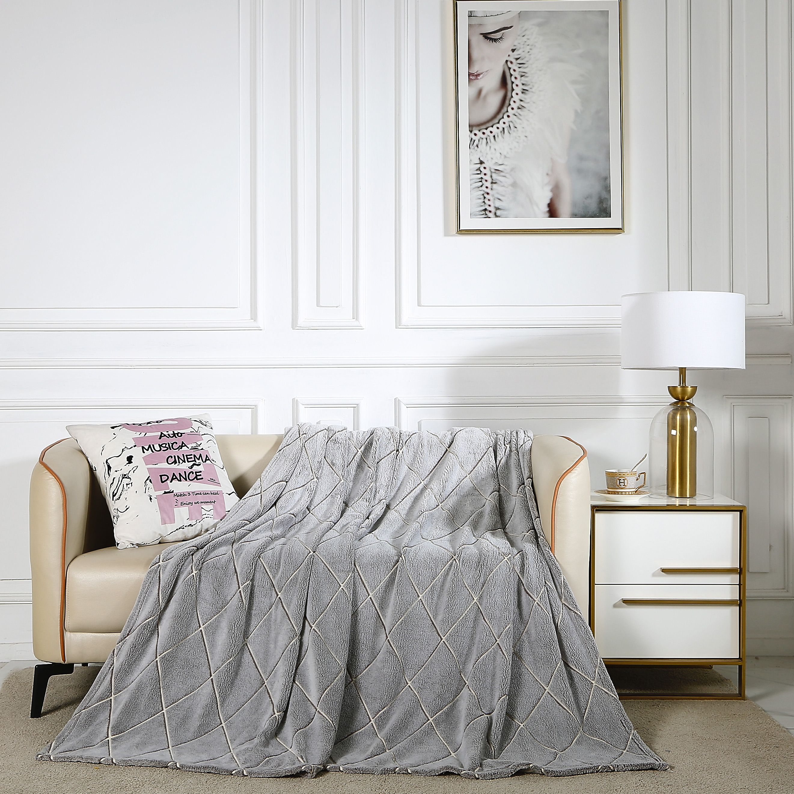 Плед евро 200х220 на кровать и диван Cleo Home Bamboo Collection велсофт, Bamboo Collection
Плед евро 200х220 на кровать и диван Cleo Home Bamboo Collection велсофт, Bamboo Collection