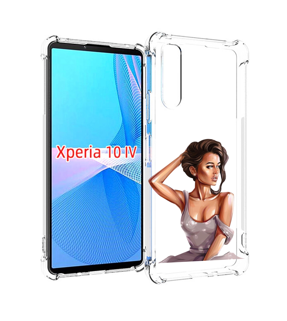 Чехол MyPads Девушка-с-прической женский для Sony Xperia 10 IV (10-4), Прозрачный, Tocco
Чехол MyPads Девушка-с-прической женский для Sony Xperia 10 IV (10-4), Прозрачный, Tocco