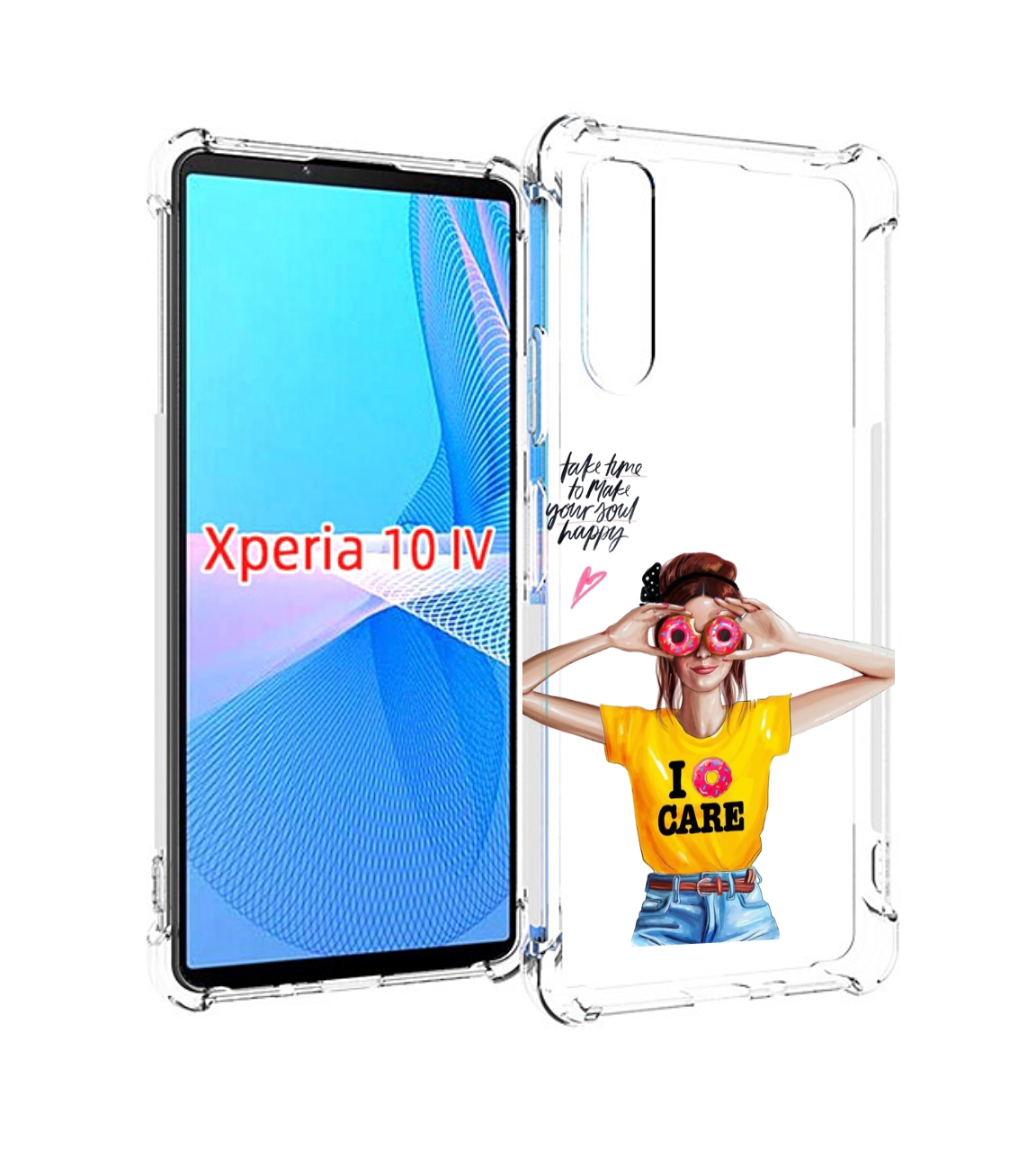 Чехол MyPads Девушка-с-пончиками женский для Sony Xperia 10 IV (10-4), Прозрачный, Tocco
Чехол MyPads Девушка-с-пончиками женский для Sony Xperia 10 IV (10-4), Прозрачный, Tocco