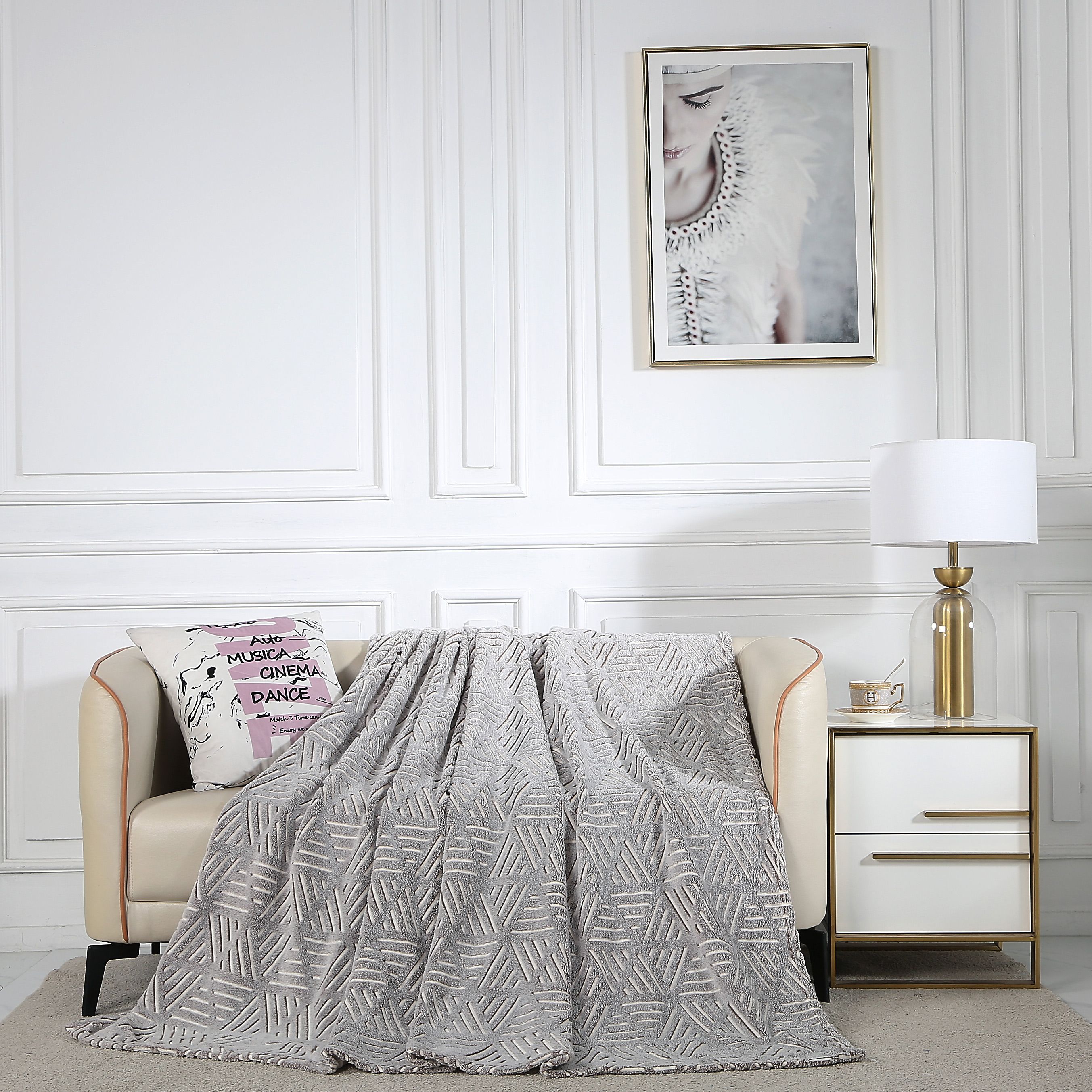 Плед полуторный 150х200 на кровать и диван Cleo Home Bamboo Collection велсофт, Bamboo Collection
Плед полуторный 150х200 на кровать и диван Cleo Home Bamboo Collection велсофт, Bamboo Collection