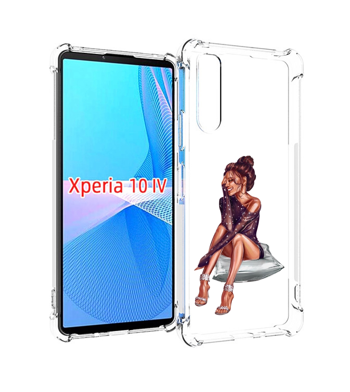 Чехол MyPads Девушка-на-подушке женский для Sony Xperia 10 IV (10-4), Прозрачный, Tocco
Чехол MyPads Девушка-на-подушке женский для Sony Xperia 10 IV (10-4), Прозрачный, Tocco