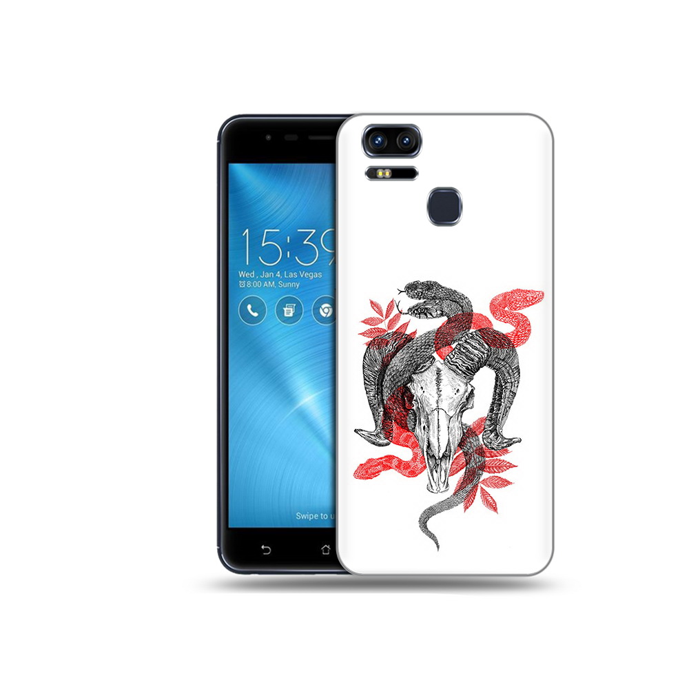Чехол MyPads Tocco для Asus ZenFone 3 змея в черепе рисунок (PT51214.656.365), Прозрачный, Tocco
Чехол MyPads Tocco для Asus ZenFone 3 змея в черепе рисунок (PT51214.656.365), Прозрачный, Tocco