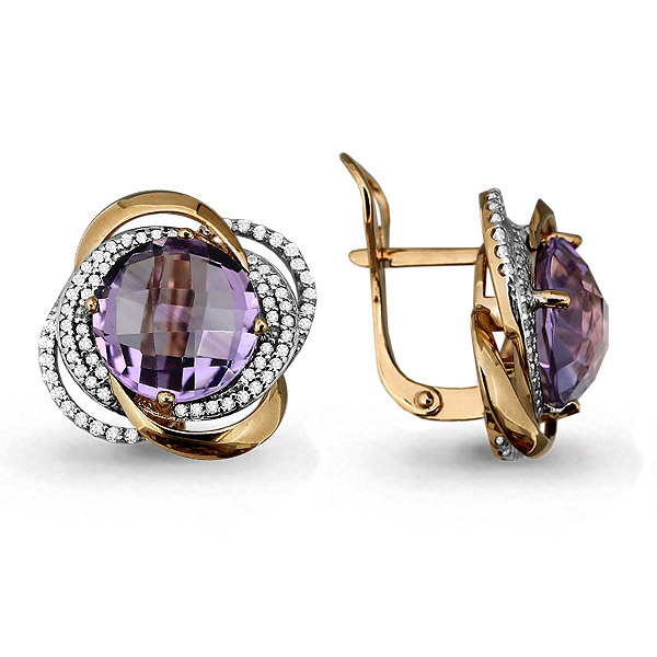 Серьги из красного золота с аметистом Aquamarine 4440604А_585_кз, 4440604А_585_кз
Серьги из красного золота с аметистом Aquamarine 4440604А_585_кз, 4440604А_585_кз