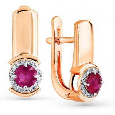 Серьги из красного золота с рубинами и бриллиантами Master Brilliant 2-107856-01-03, 2-107856-01-03
Серьги из красного золота с рубинами и бриллиантами Master Brilliant 2-107856-01-03, 2-107856-01-03
