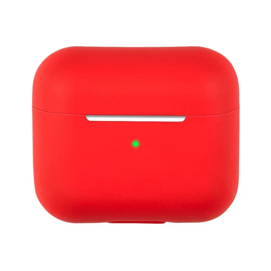 Cиликоновый чехол QVATRA для наушников Airpods 3 красный, для наушников Airpods 3 красный
Cиликоновый чехол QVATRA для наушников Airpods 3 красный, для наушников Airpods 3 красный