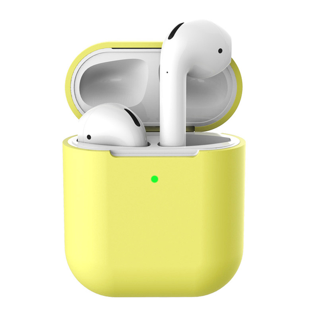 Cиликоновый чехол QVATRA для наушников Airpods 2, 1 желтый, для наушников Airpods 2, 1 желтый
Cиликоновый чехол QVATRA для наушников Airpods 2, 1 желтый, для наушников Airpods 2, 1 желтый