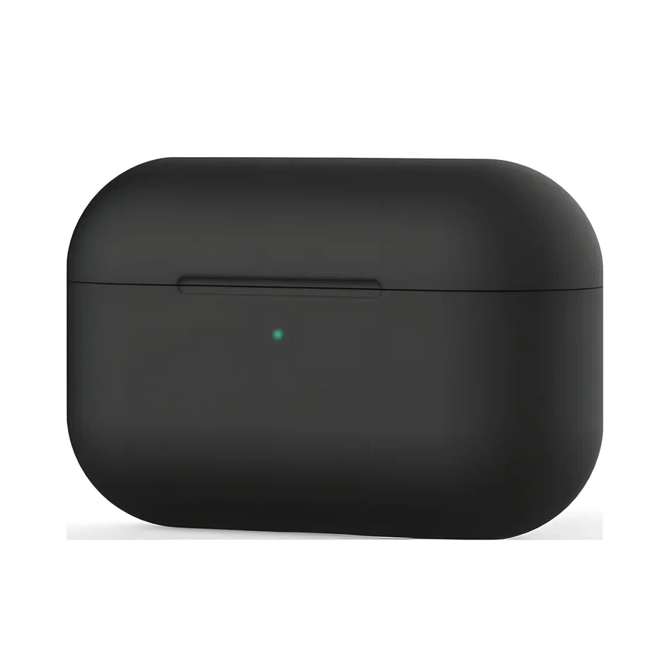 Cиликоновый чехол QVATRA для наушников Airpods Pro черный, для наушников Airpods Pro черный
Cиликоновый чехол QVATRA для наушников Airpods Pro черный, для наушников Airpods Pro черный