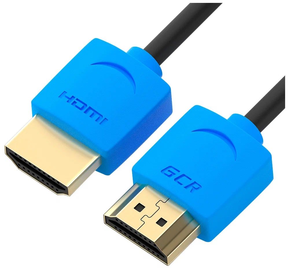 Кабель GCR SLIM 1.5м HDMI 2.0, синие коннекторы, OD3.8мм, HDR 4:2:0, 4K 60 fps 60Hz, GCR-51588
Кабель GCR SLIM 1.5м HDMI 2.0, синие коннекторы, OD3.8мм, HDR 4:2:0, 4K 60 fps 60Hz, GCR-51588