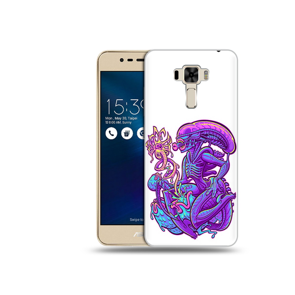 Чехол MyPads Tocco для Asus ZenFone 3 чужой фиолетовый цвет (PT40480.655.693), Прозрачный, Tocco
Чехол MyPads Tocco для Asus ZenFone 3 чужой фиолетовый цвет (PT40480.655.693), Прозрачный, Tocco