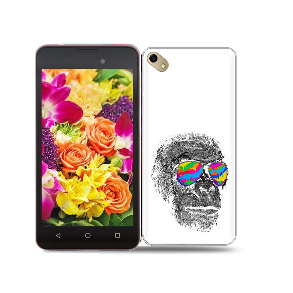 Чехол MyPads Tocco для BQ 5035 крутая обезьяна в очках, Прозрачный, Tocco 
Чехол MyPads Tocco для BQ 5035 крутая обезьяна в очках, Прозрачный, Tocco