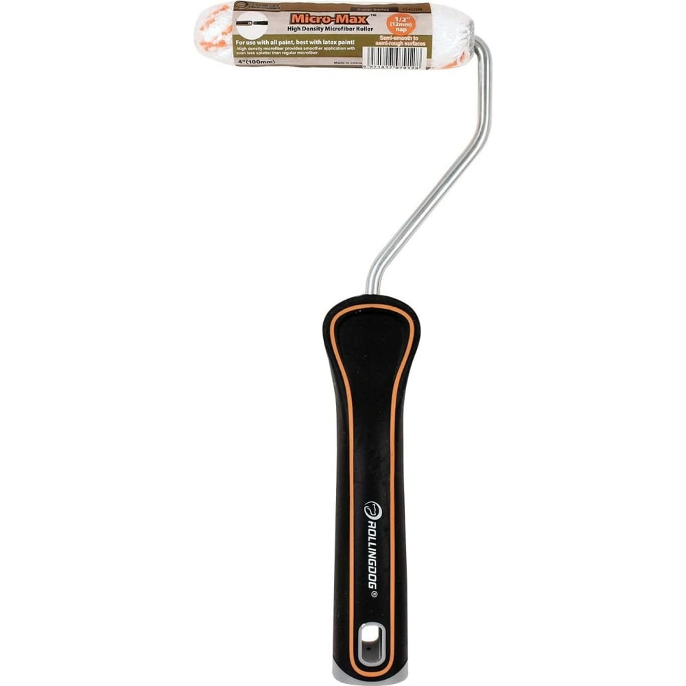 ROLLINGDOG Малярный мини валик Micro-Max из премиум микрофибры для всех видов краски, 6020
ROLLINGDOG Малярный мини валик Micro-Max из премиум микрофибры для всех видов краски, 6020