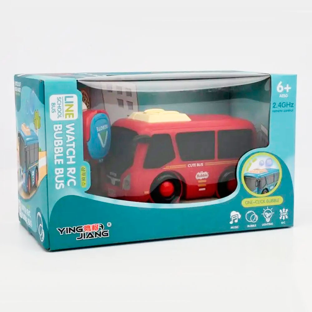 Автобус с мыльными пузырями Ying Jiang YJ-065, красный, р/упр, USB, свет, музыка, YJ-065
Автобус с мыльными пузырями Ying Jiang YJ-065, красный, р/упр, USB, свет, музыка, YJ-065