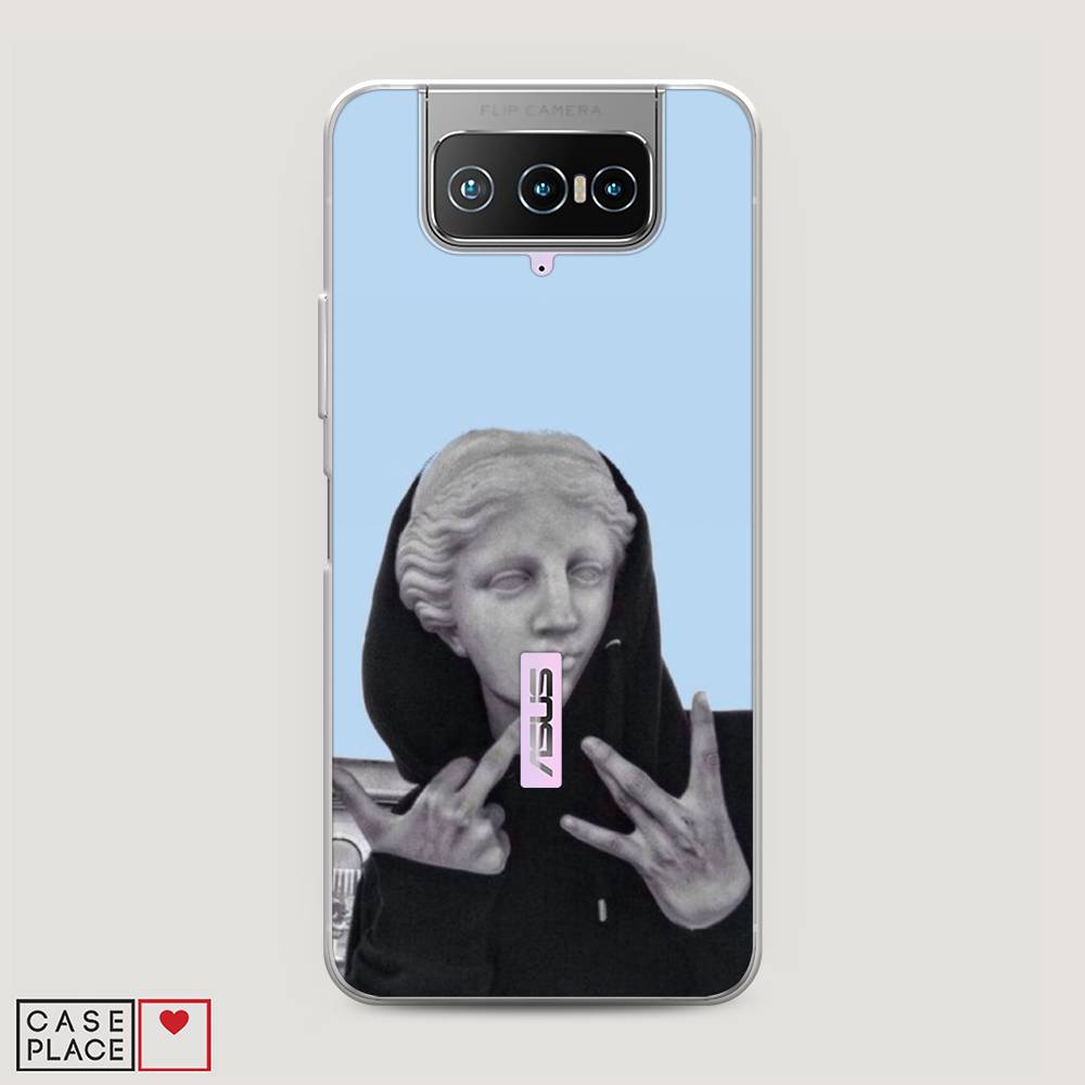 фото Чехол awog "swag статуя" для asus zenfone 7 zs670ks